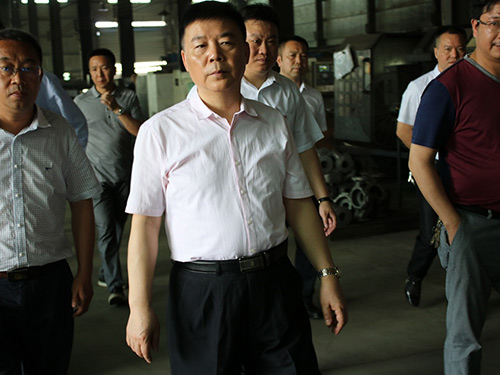 省財(cái)政廳副廳長考察